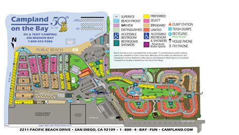 Historical Map of Campland By The Bay